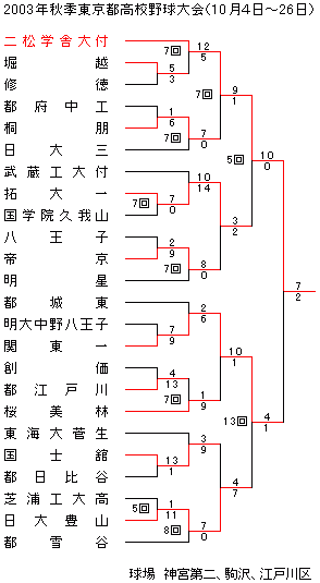 2003�N�H�G�����s���Z�싅���